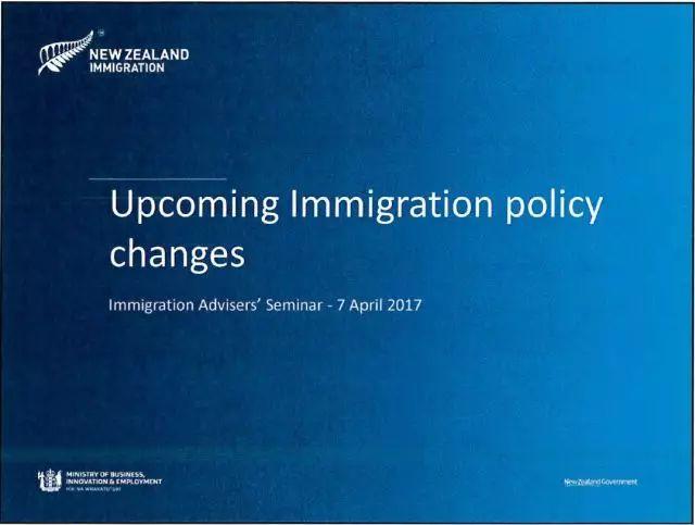 【五月实施新政】你必须知道的新西兰签证移民政策变动