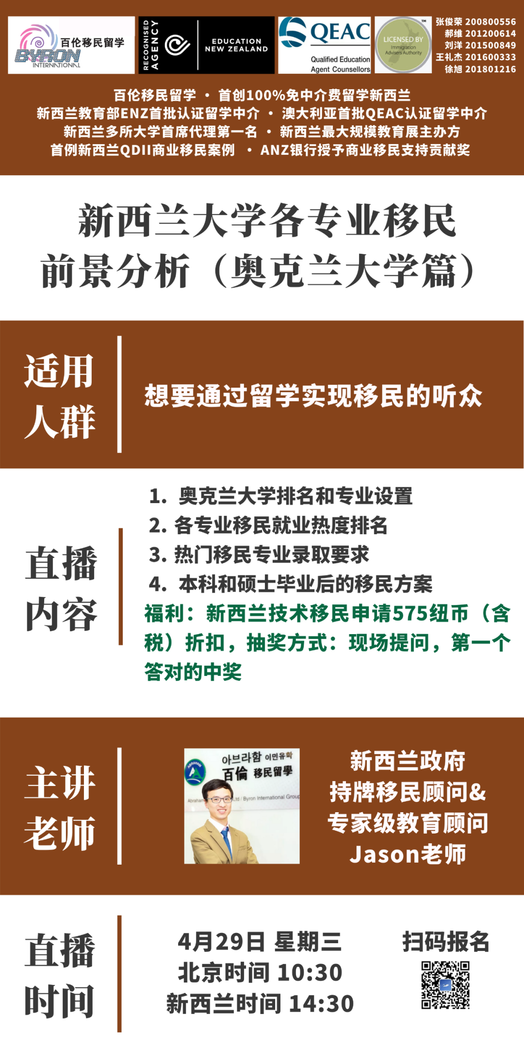 新西兰大学各专业移民前景分析 （奥克兰大学篇）