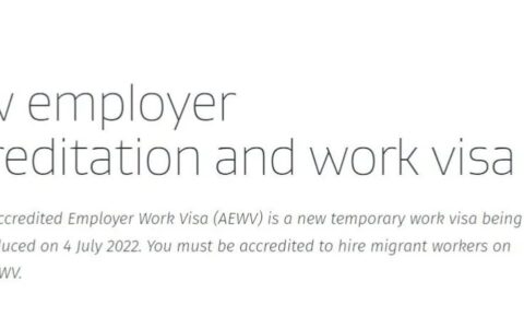 今日起，工签申请全面开放！配偶和子女签证申请也开放啦！