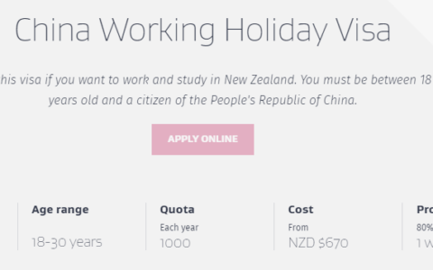 手慢无！2025新西兰WHV开放时间确定，1000个名额秒杀攻略