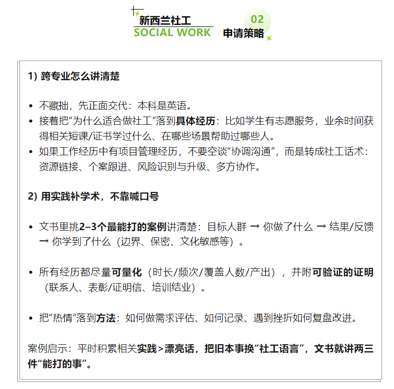 【新西兰社工真实案例分享】文科出身，也能“跨界”录取新西兰社工硕士？