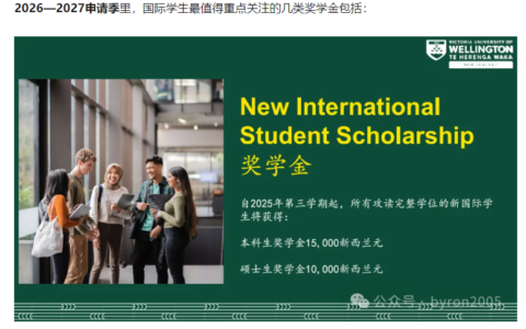 奖学金、就业支持、留学生服务都在发力！国际学生增长50%背后：维多利亚大学正在被更多中国家庭看见