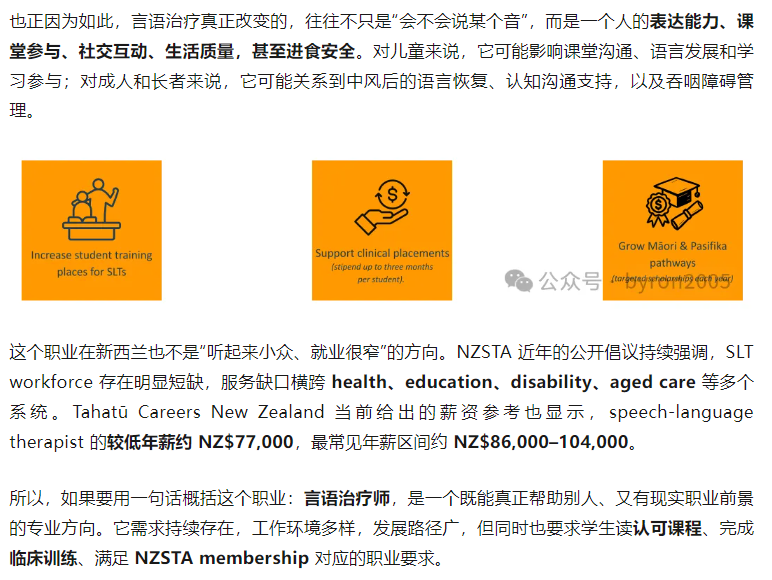 想在新西兰成为言语治疗师?这些 NZSTA 认证课程、绿名单逻辑和申请重点,一定要先看懂!